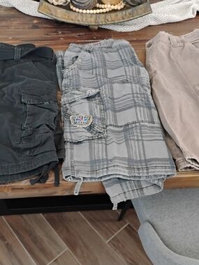 3 Pairs Cargo Shorts